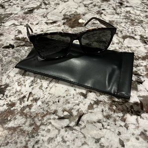 Saint Laurent 56MM Rectangle Sunglasses